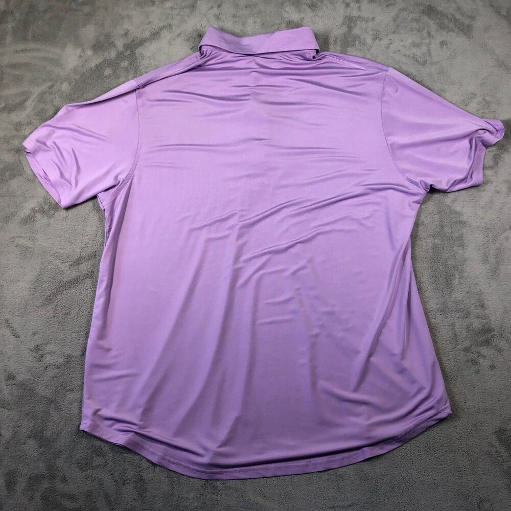 Bluegrass Brothers Polo Shirt Mens Size Large Small Purple Golf - Picture 4 of 7